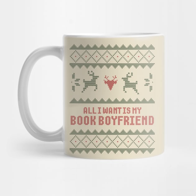 Bookish book Christmas holiday gifts & librarian gift for book nerds, bookworms by OutfittersAve